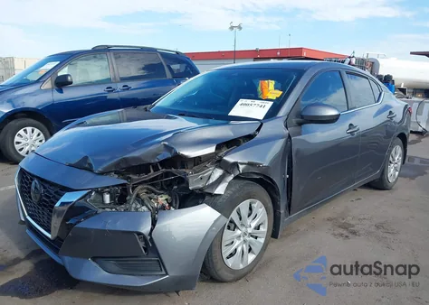 2021 Nissan Sentra S Xtronic Cvt z USA, uszkodzony, nr VIN 3N1AB8BV5MY287095